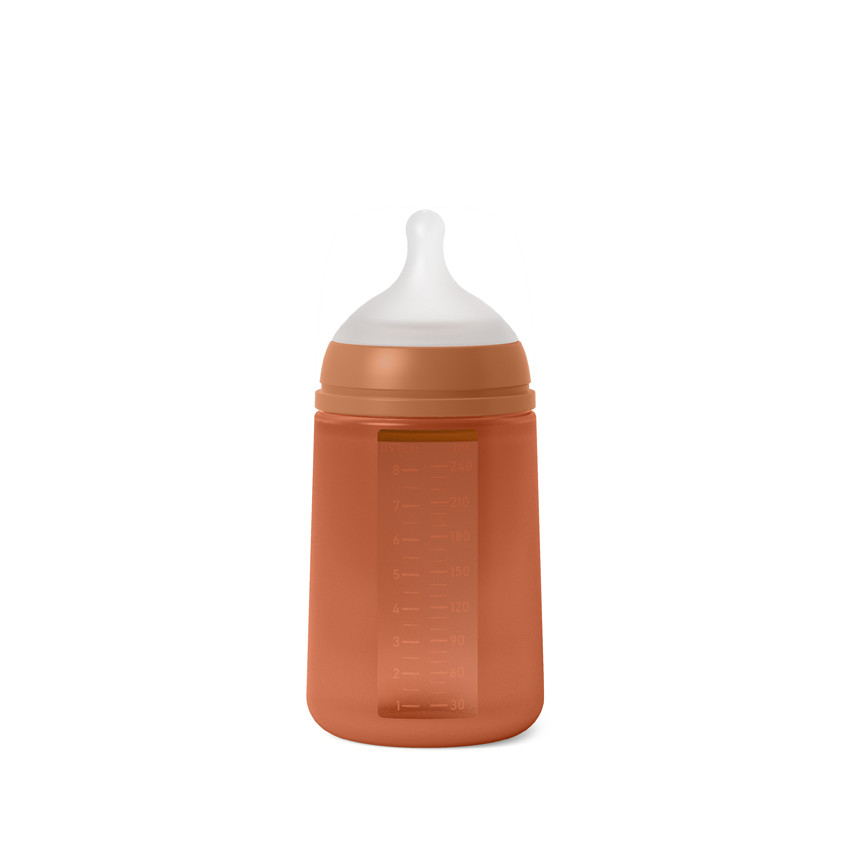 Biberon en silicone Colour Essence Tuile 250 ml 