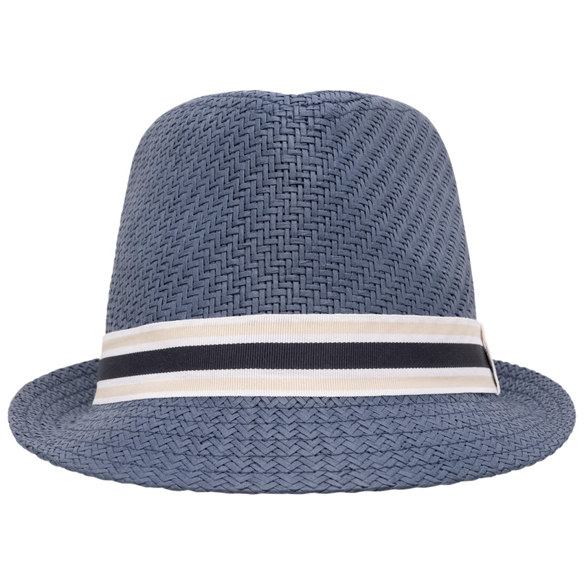 Borsalino trenzado con cinta tejida para niño 