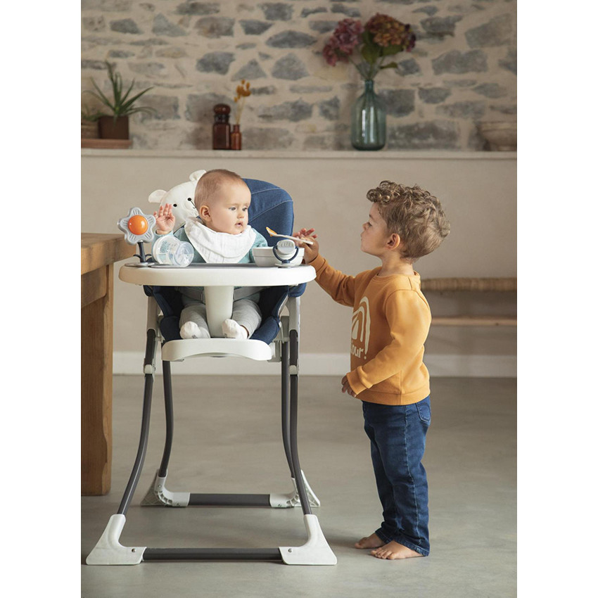 Trona fija Teddy B - Azul 