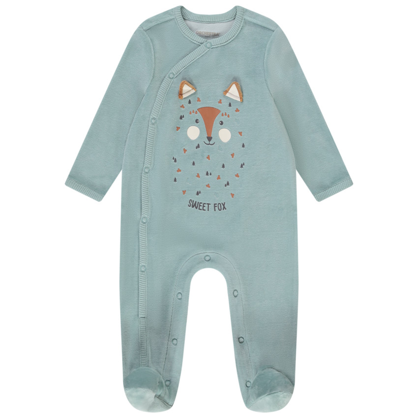 Lote de 3 peleles de terciopelo para bebé niño con diferentes aperturas según la edad 