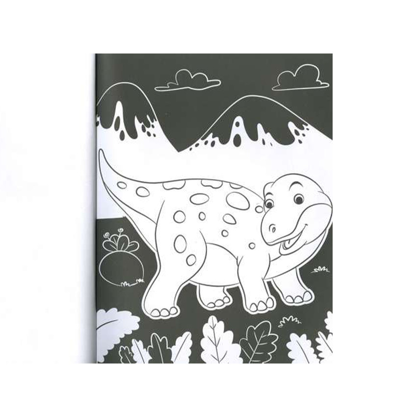 Libro para colorear Dinosaurios +5 años 