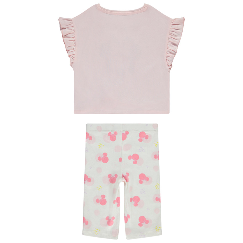 Conjunto 2 piezas Minnie Disney con lentejuelas mágicas para niña 