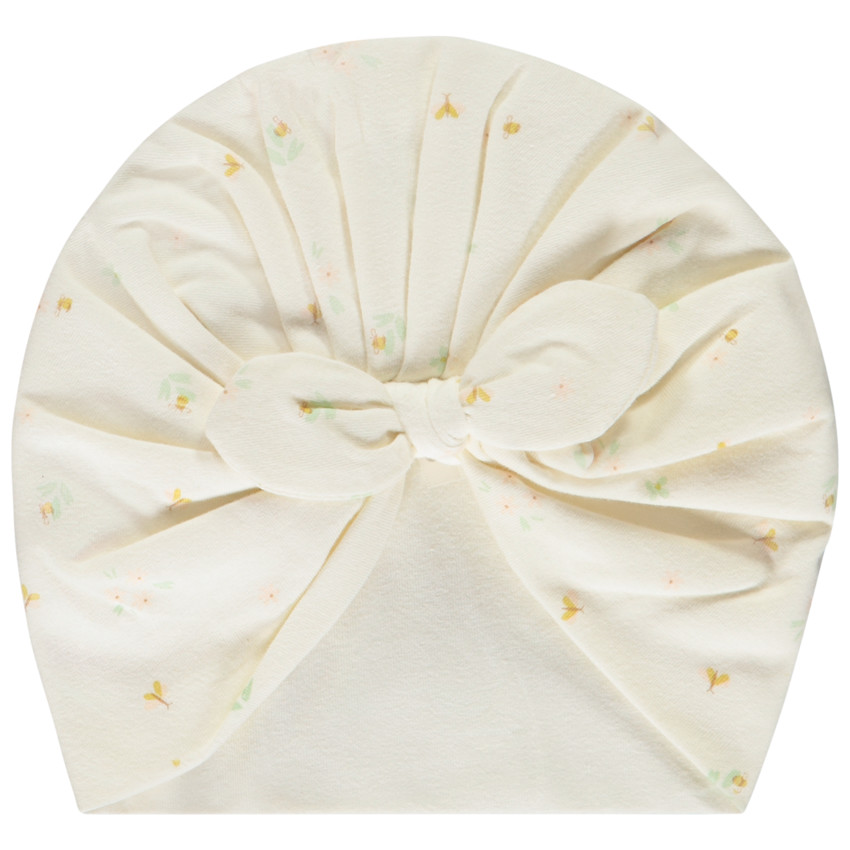 Turbante de efecto anudado con estampado fantasía para bebé niña 