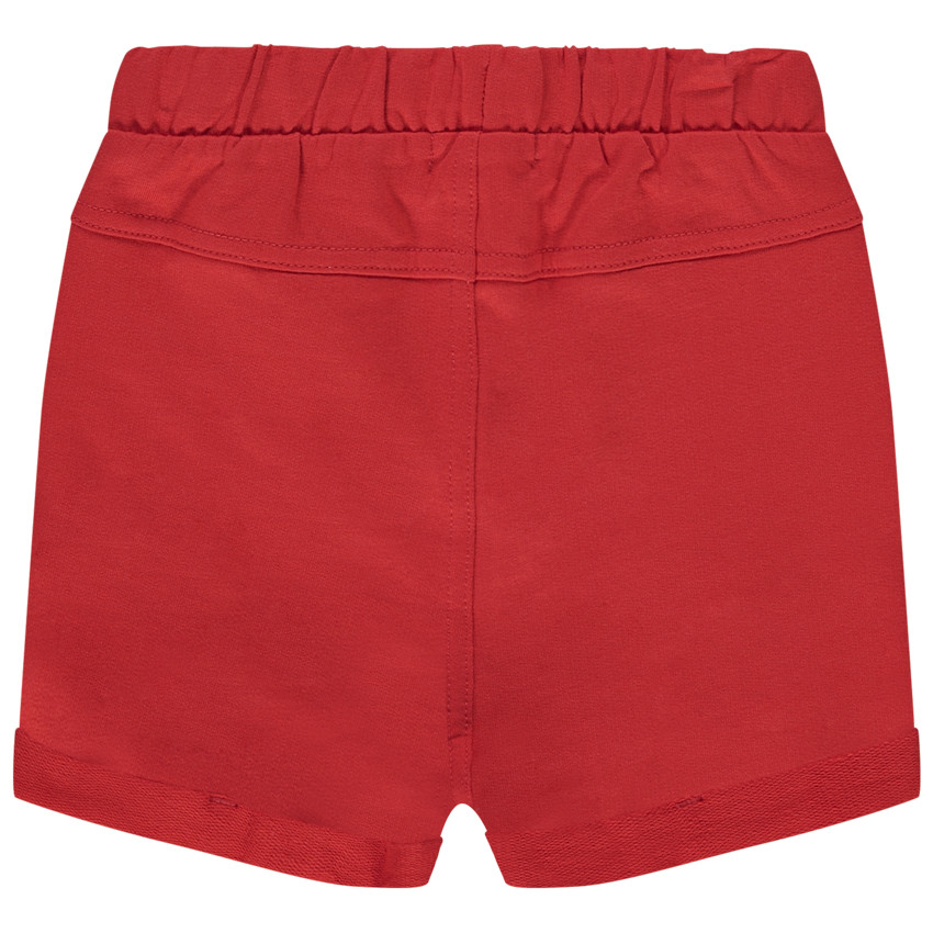 Bermuda en molleton uni pour bébé garçon 