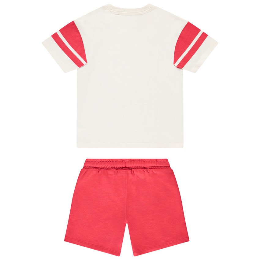 Conjunto de camiseta + short con lentejuelas mágicas de Avengers para niño 