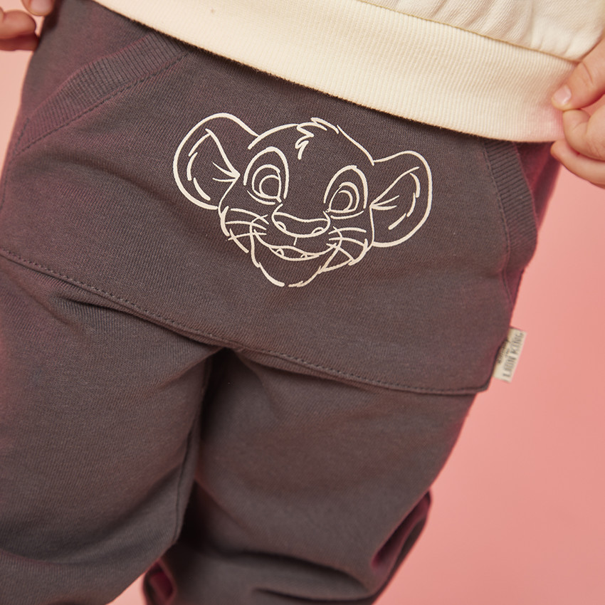 Jogging de felpa con estampado de Simba Disney para bebé niño 