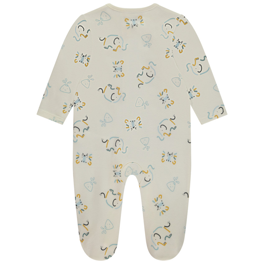 Pelele estampado animales salvajes para bebé niño 