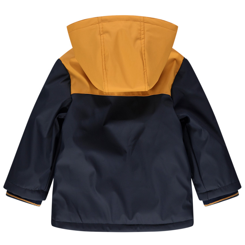 Coupe-vent en gomme à doublure rayée 