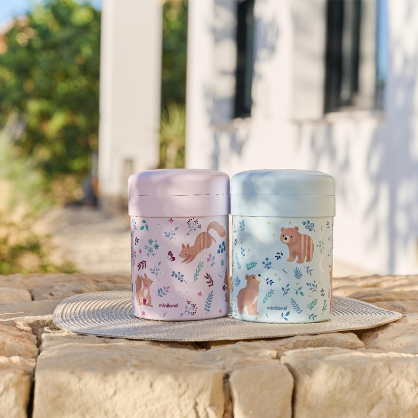 Termo para comida 2 recipientes Thermetic Squirrel 700ml 