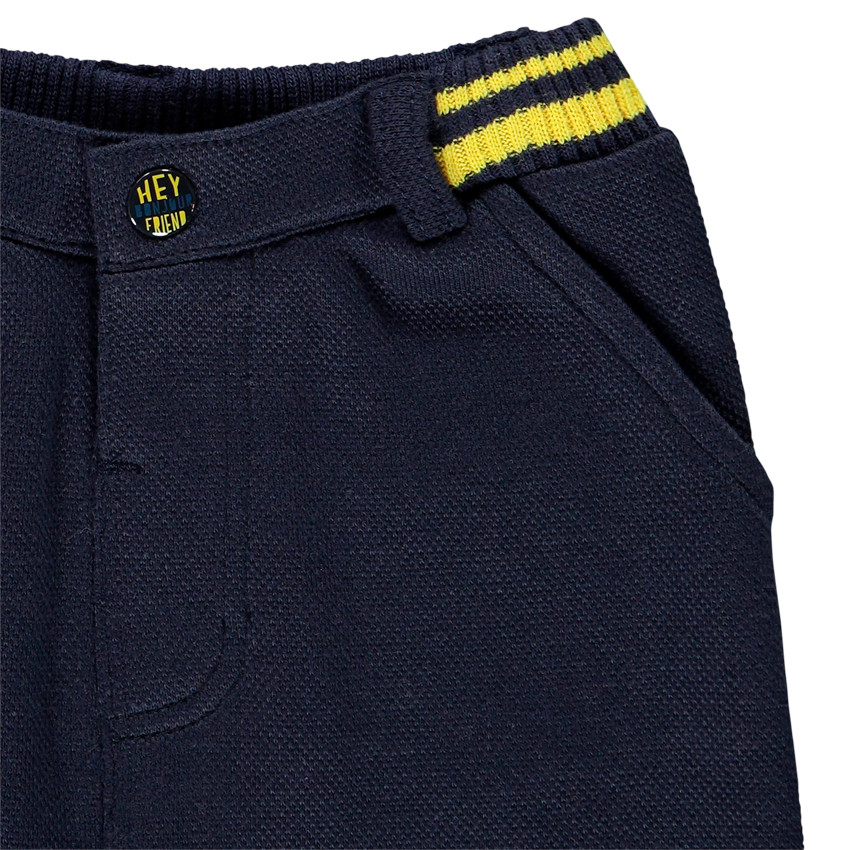 Pantalón estructura piqué Main Pantalón estructura piqué