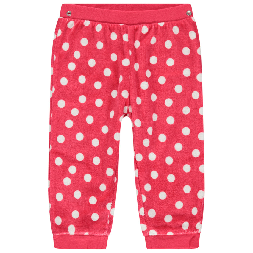 Pijama de terciopelo con bordados Minnie Disney con lunares  Additional Pijama de terciopelo con bordados Minnie Disney con lunares