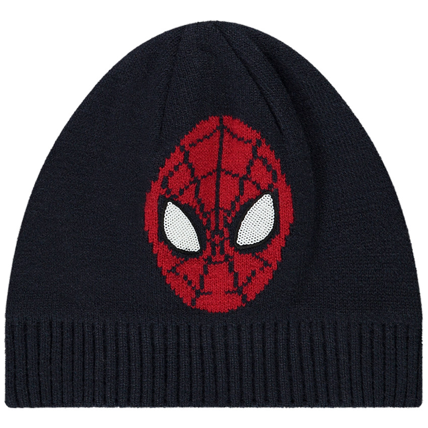 Bonnet en tricot fantaisie Spiderman pour garçon Main Bonnet en tricot fantaisie Spiderman pour garçon