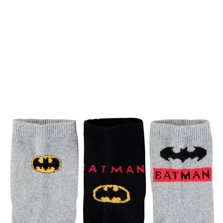 Pack 3 pares calcetines Batman 