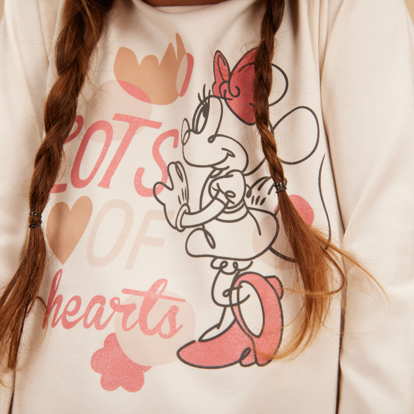 Camiseta de manga larga de jersey con estampado de Minnie Disney para bebé niña  Additional Camiseta de manga larga de jersey con estampado de Minnie Disney para bebé niña