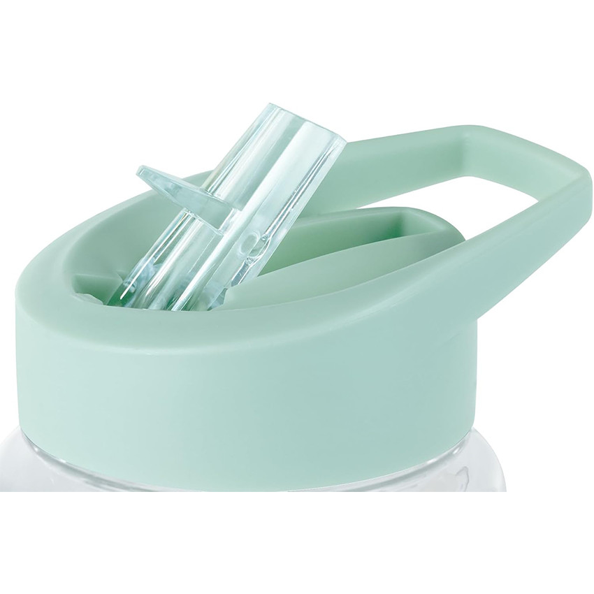 Botella con pajita 450ml Kiddie Jungle 