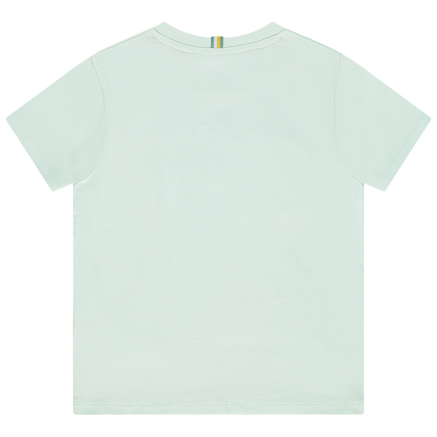 T-shirt manches courtes avec patch appliqué pour garçon 