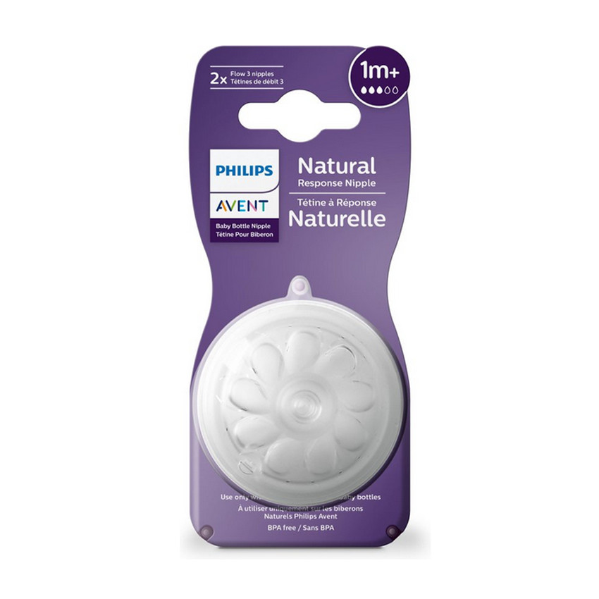 Tetina Natural Response flujo normal - 1m+ 