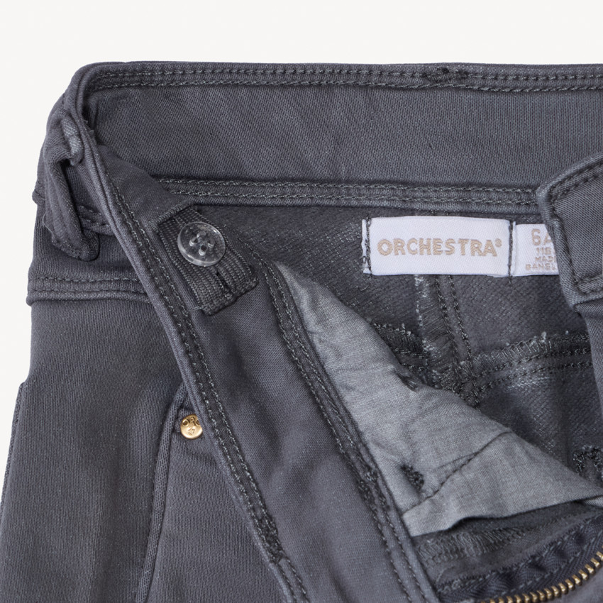 Jeans mom de efecto denim para niña 