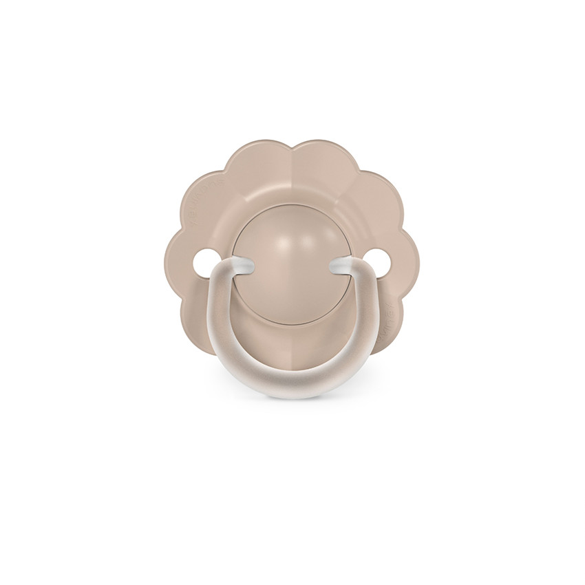 Chupete tetina fisiológica silicona SX PRO Wonder 6-18M beige intenso 