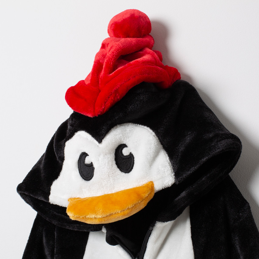 Sobrepijama de sherpa motivo pingüino  Additional Sobrepijama de sherpa motivo pingüino