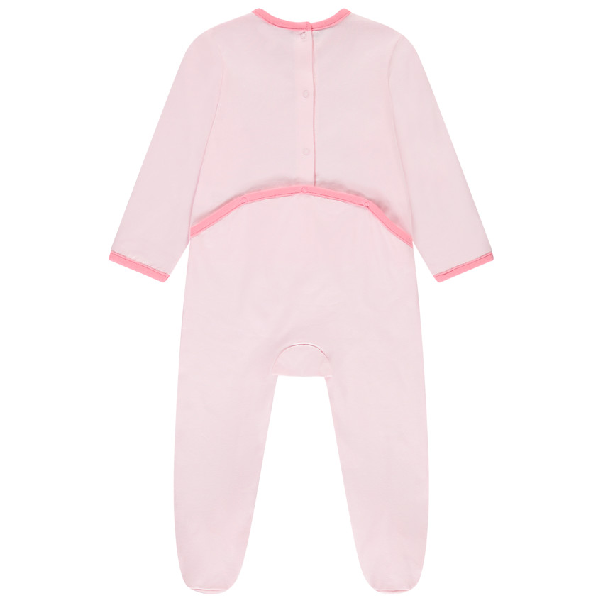 Pelele Stitch & Angel Disney para niña con aberturas diferentes según la edad 