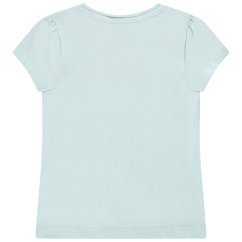 Camiseta manga corta estampado fantasía para niña 