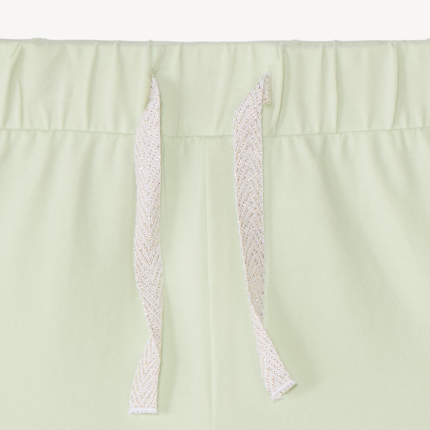 Short de jersey en couleur unie pour bébé fille 