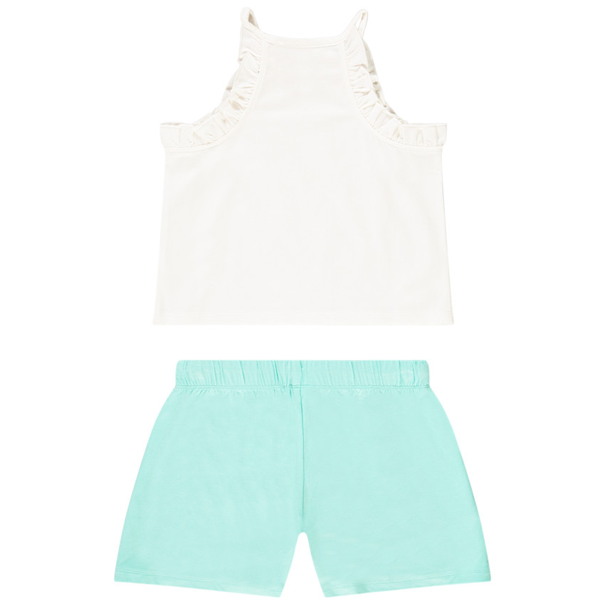 Conjunto camiseta tirantes + short 