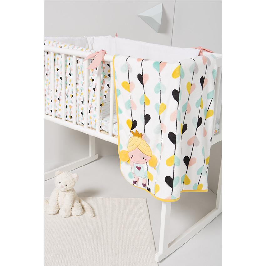 Protector de cuna de fantasía - 171 x 38 cm 