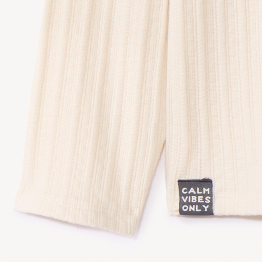 Polo de manga larga con bordado de cactus para niño 