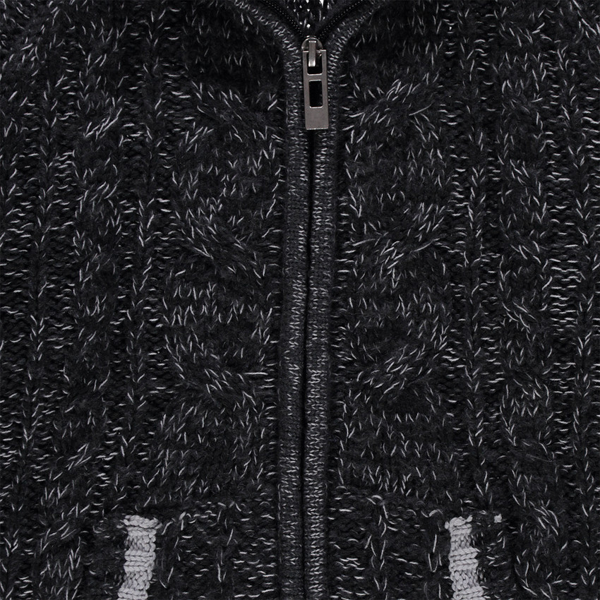 Chaleco con cremallera de punto elástico 