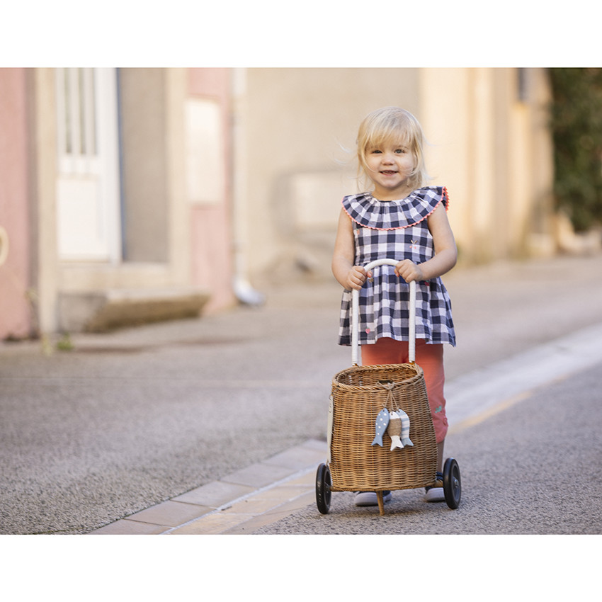 Leggings de punto con nudos para bebé niña 