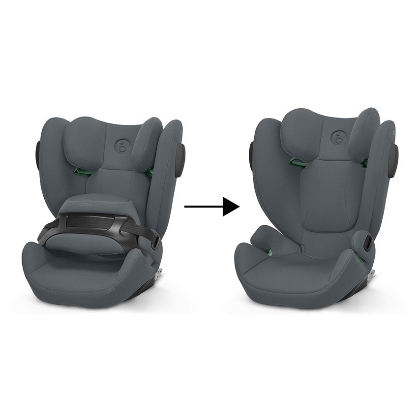 Silla de coche i-size Pallas B3 cobblestone gris 
