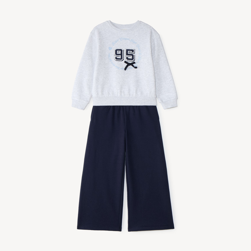 Conjunto de chándal de felpa niña 