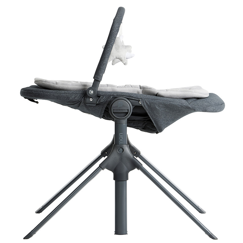 Transat ajustable en altura Uppy gris 