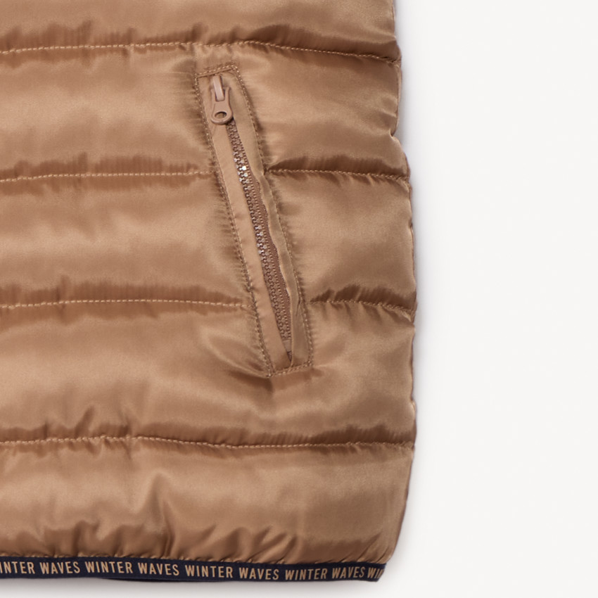 Chaleco acolchado sin mangas con capucha para niño 