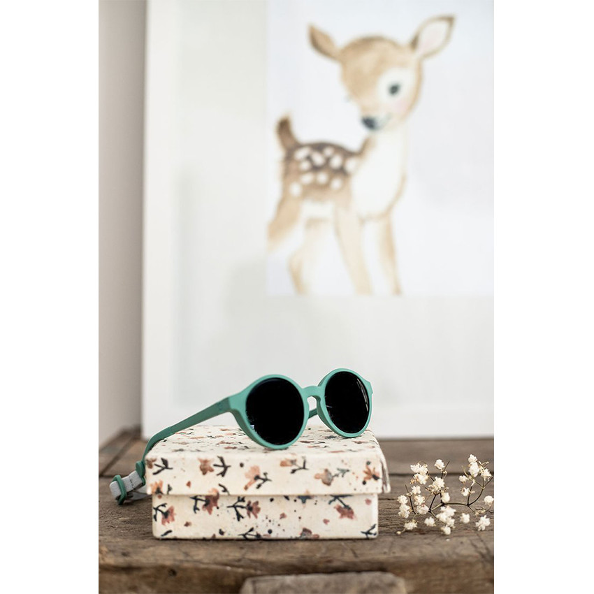 Lunettes de soleil avec cordon élastique 2-4 ans - Tropical Green  Additional Lunettes de soleil avec cordon élastique 2-4 ans - Tropical Green