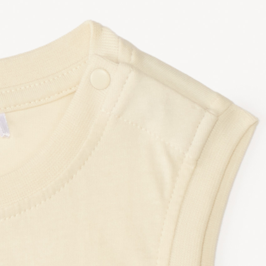 Camiseta sin mangas de estampado de cocodrilo para bebé niño. 