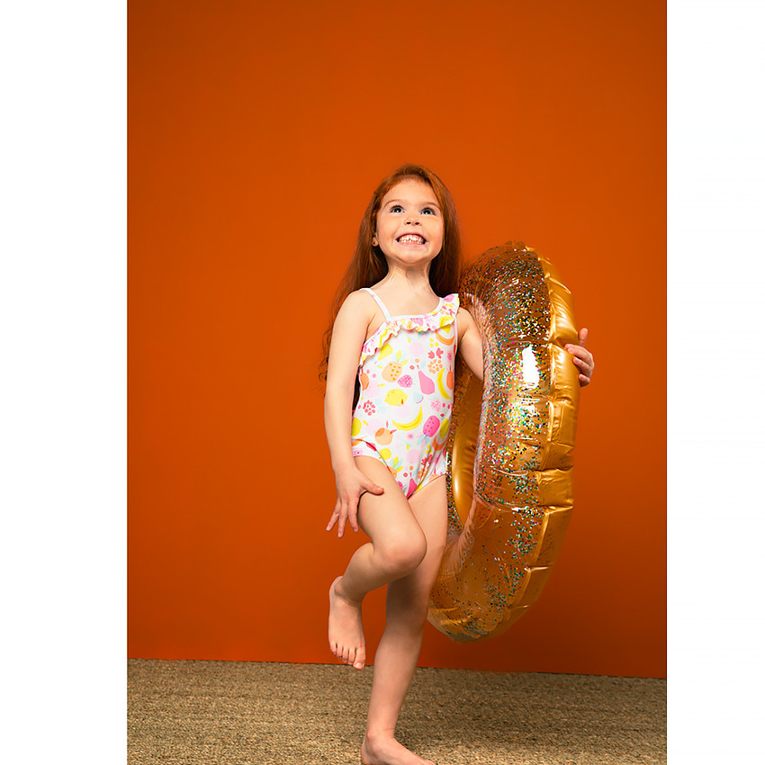 Maillot de bain 1 pièce à motifs  