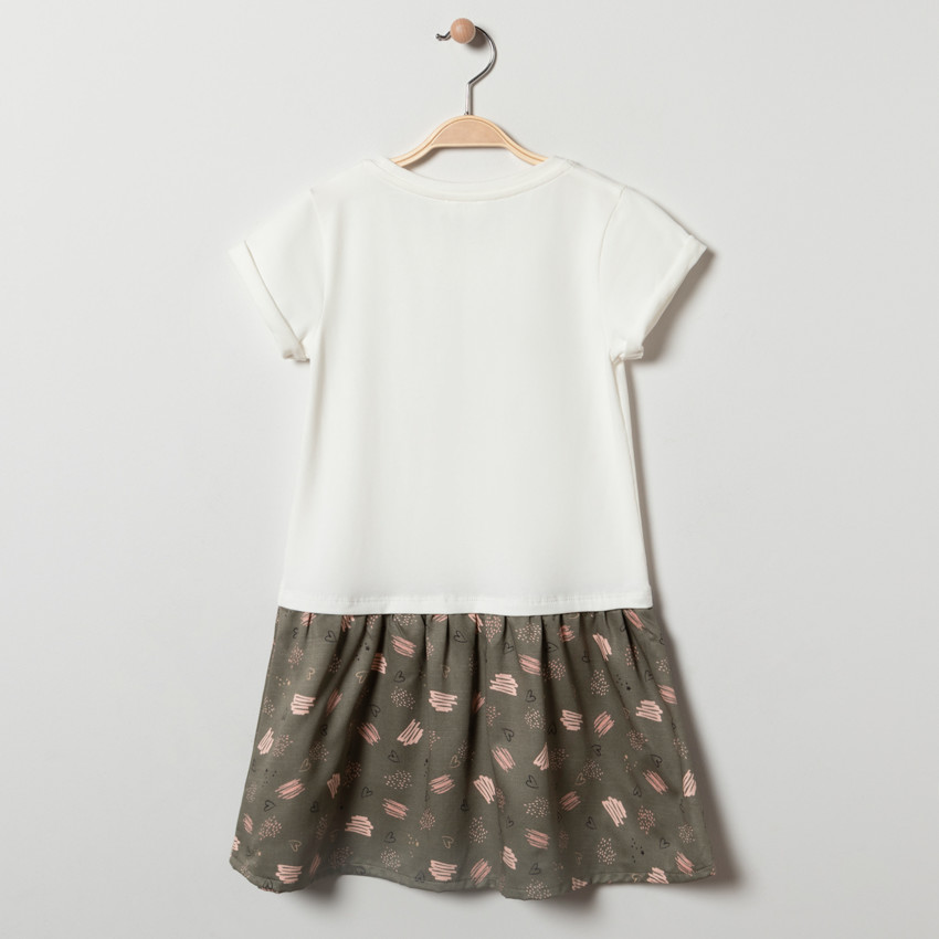 Vestido efecto 2 en 1 