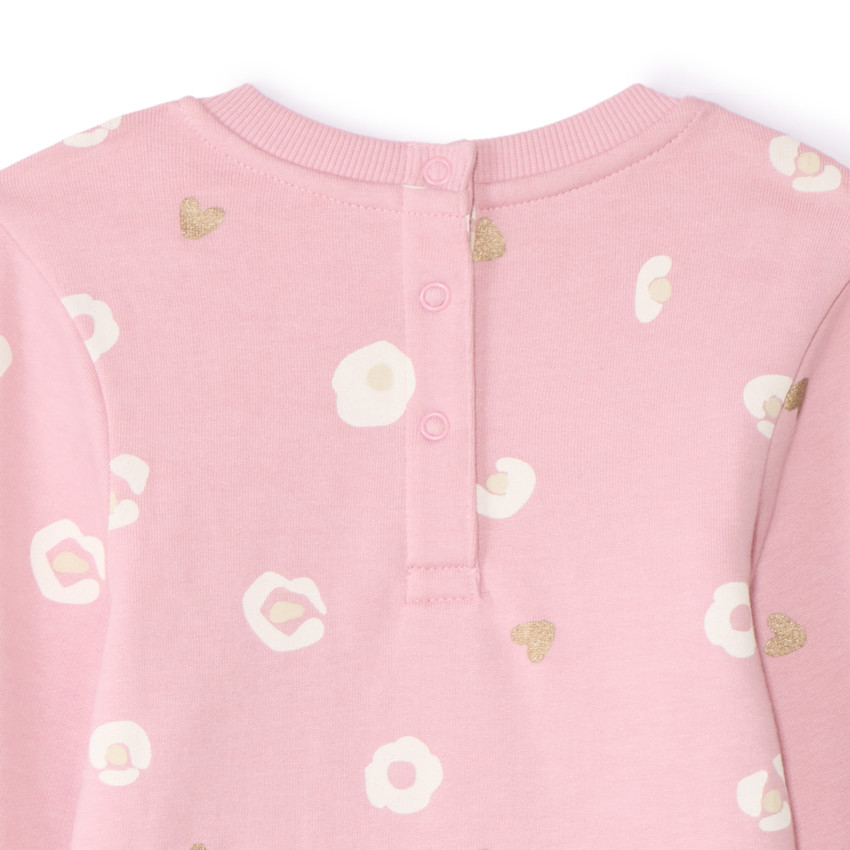 Lot de 3 sweats molleton fantaisie pour bébé fille  