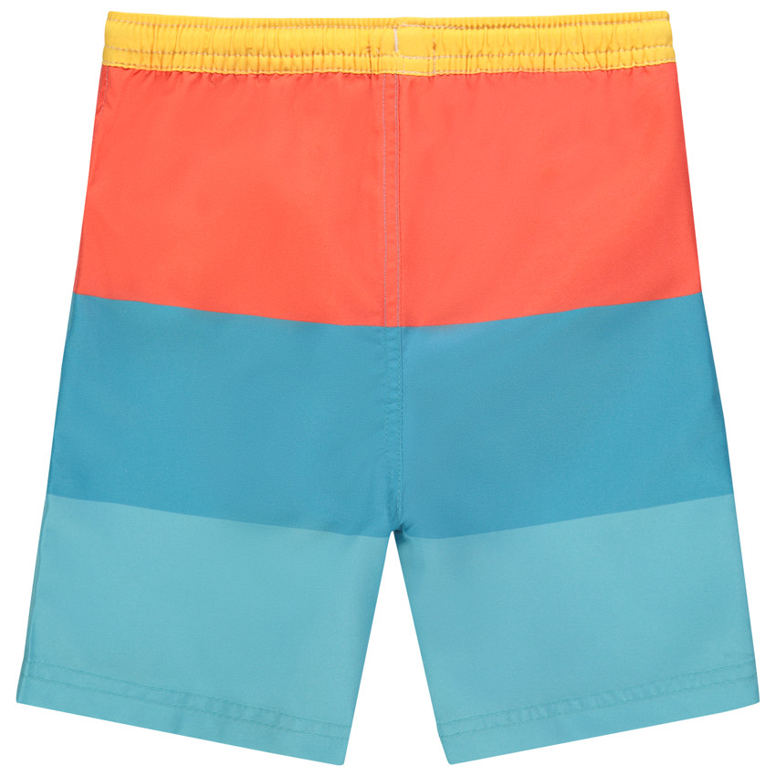 Short de baño colorblock motivo jirafa  Additional Short de baño colorblock motivo jirafa