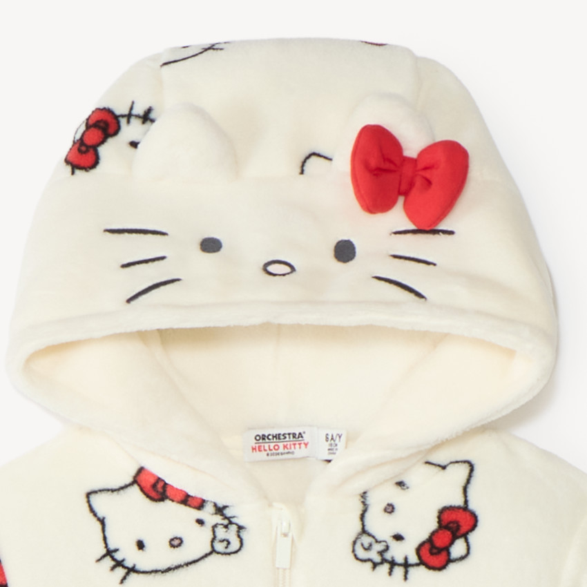 Sobrecama sherpa niña Hello Kitty 