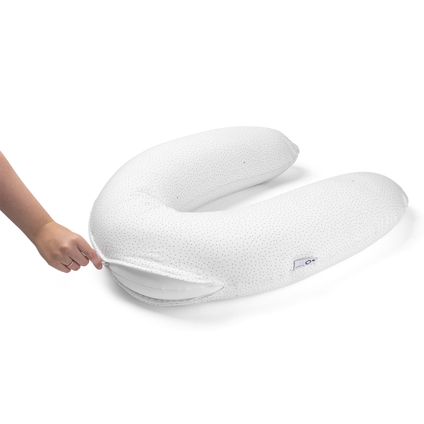 Cojín multiusos Buddy Dots Plateados 