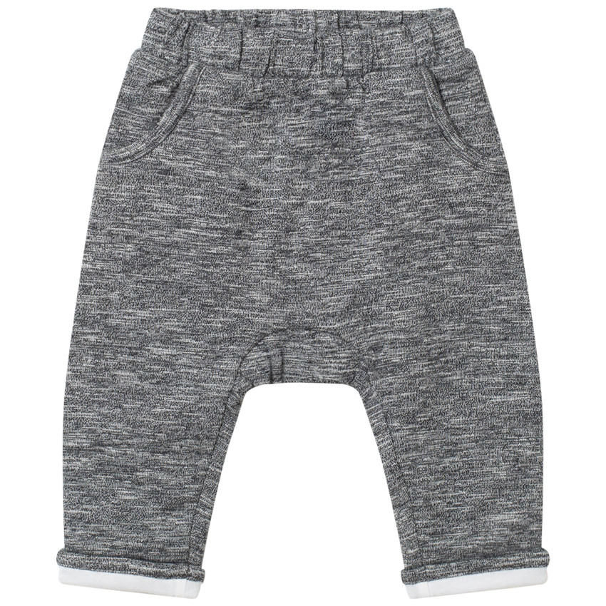 Pantalón de malla forrado de jersey 