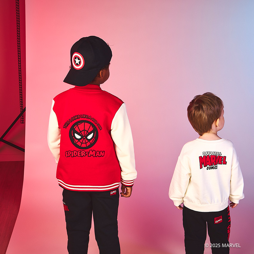 Chaqueta teddy de felpa Spider-Man Marvel para niño  Additional Chaqueta teddy de felpa Spider-Man Marvel para niño