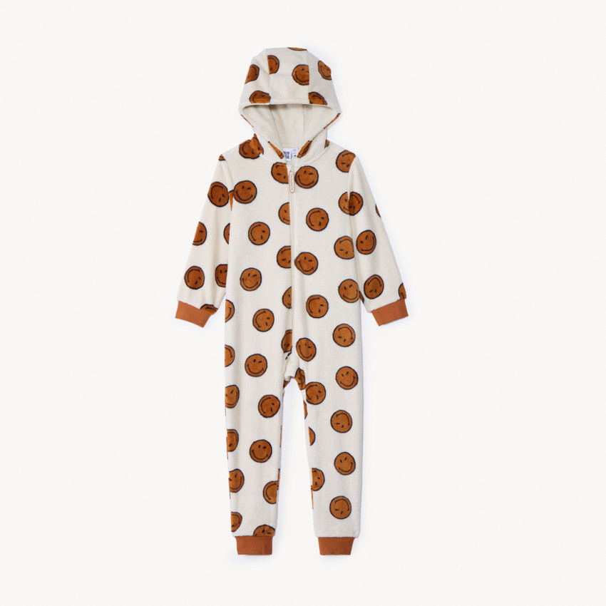 Pijama de sherpa estampado SmileyWorld niño 