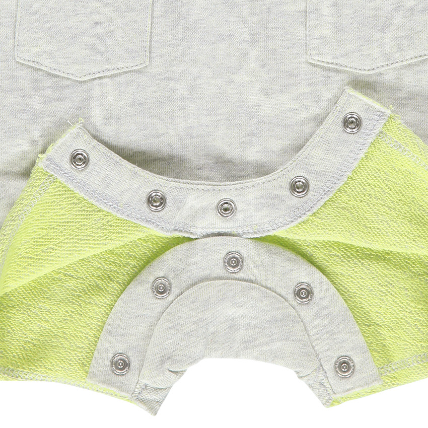 Combinación de felpa con osito con bordado 