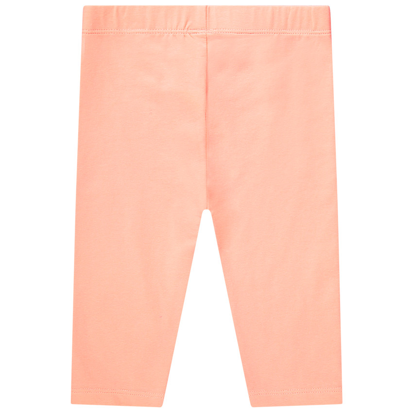 Leggings de niña con estampado de manzana y lentejuelas 