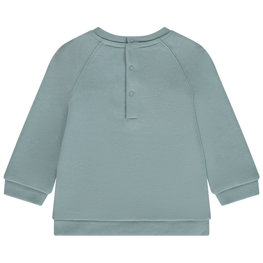 Sudadera felpa puff print triángulo para bebé niño  Additional Sudadera felpa puff print triángulo para bebé niño